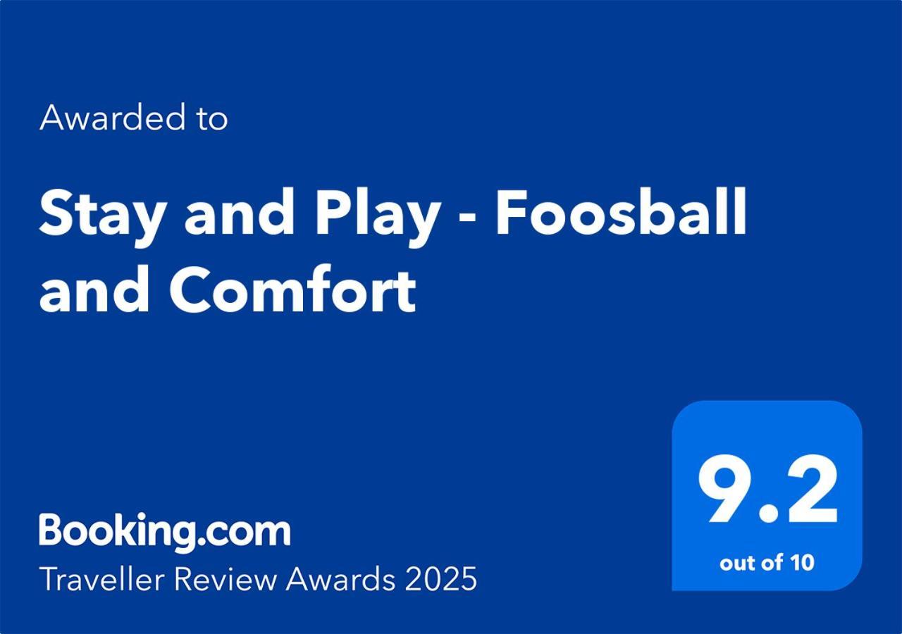 Stay And Play - Foosball And Comfort ソフィア エクステリア 写真